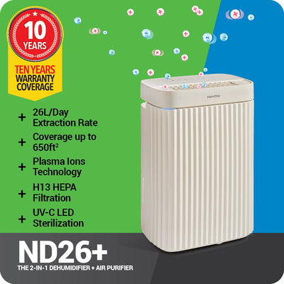 novita Dehumidifier + Air Purifier The 2-In-1 ND26+