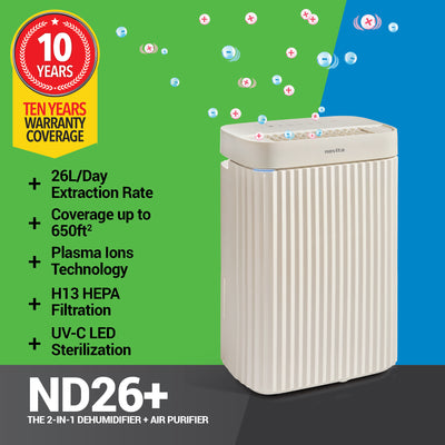 novita Dehumidifier + Air Purifier The 2-In-1 ND26+