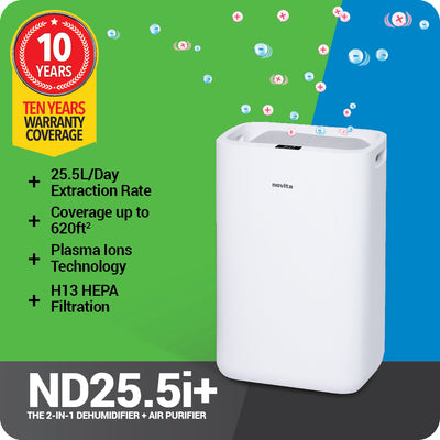 novita Dehumidifier + Air Purifier The 2-In-1 ND25.5i+