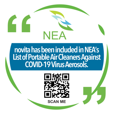Nea's list of novita Air Purifier A8i against covid.