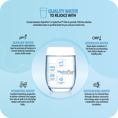 HydroPlus®/HydroPure™ Water Pitcher NP110 Bundle