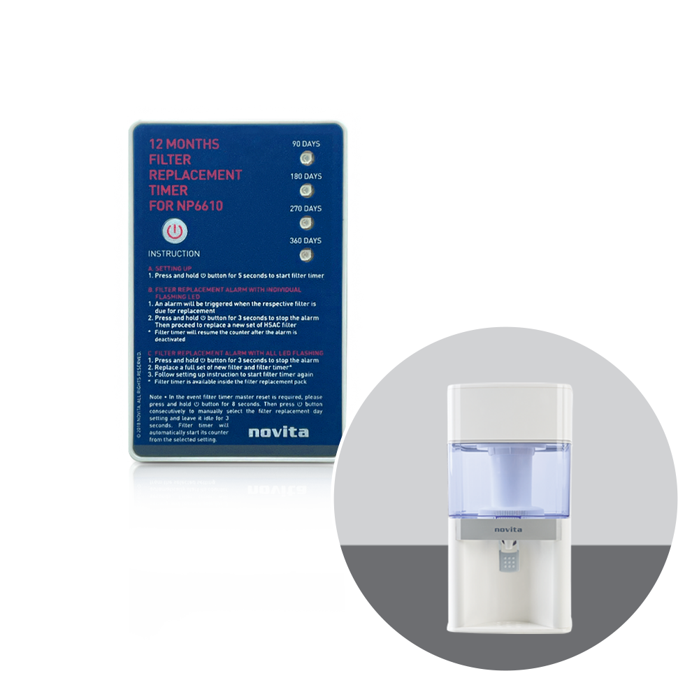 NP6610/ NP602M/ NP600 12 Months Filter Replacement Timer