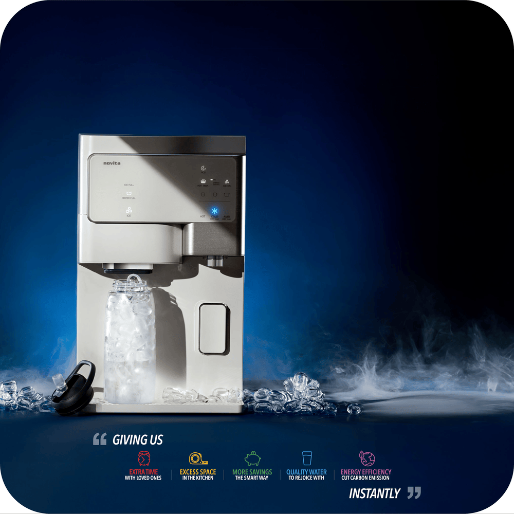 Trade-Up Promotion - The Glacier W55 Hot/Cold Water Dispenser + Ice Maker (with Standard 2 Years Filters and 3 Years Warranty)