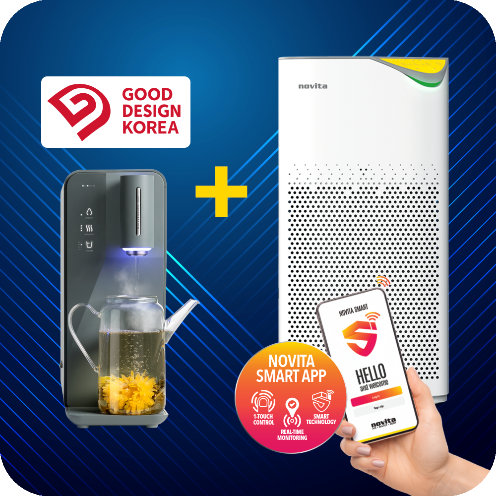 Corp-Bundle - Air Purifier A2 + Instant Hot Water Dispenser W10