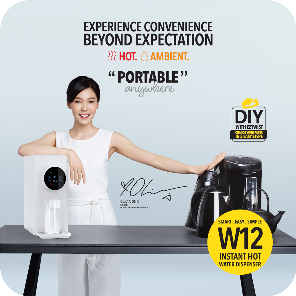 Instant Hot Water Dispenser W12 - novita SG