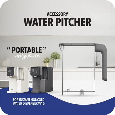 Water Pitcher for Instant Hot/Cold RO Water Dispenser W16
