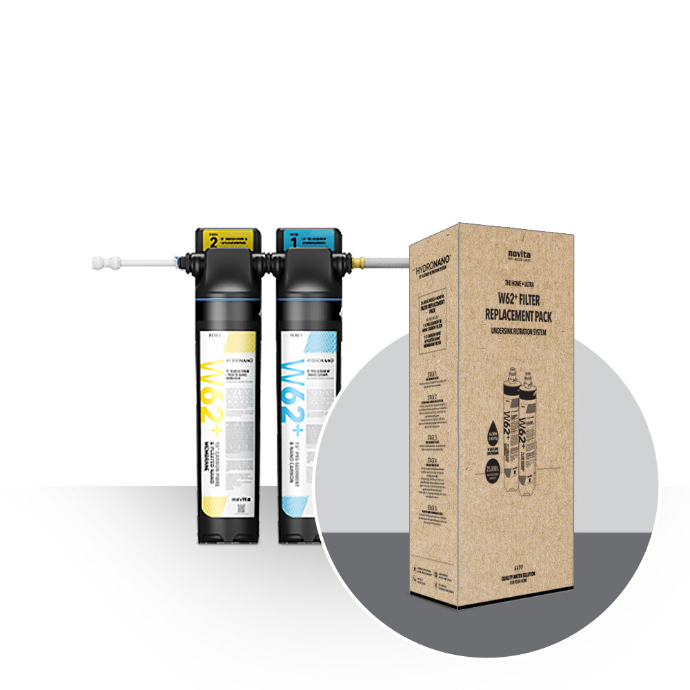 W62 Plus Ultra HydroNano™ Filter Replacement Pack - novita SG
