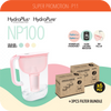 Super Promotion P11 - HydroPlus®/HydroPure™ Water Pitcher NP100 Bundle + Additional Box of 3pcs Filters