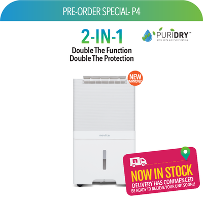 [Now in Stock!] Pre-Order Special P4 - Air Purifier + Dehumidifier The 2-In-1 ND60+