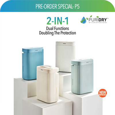 Pre-Order Special P5 - Air Purifier + Dehumidifier The 2-In-1 ND2+