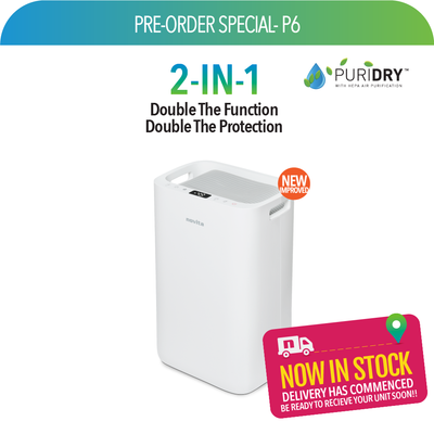 [Now in Stock!] Pre-Order Special P6 - Air Purifier + Dehumidifier The 2-In-1 ND25.5+