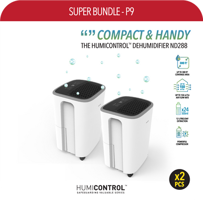 Super Bundle P9 - Dehumidifier ND288 Bundle of 2