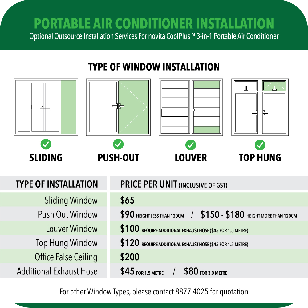 Coolplus™ 3-In-1 Portable Air Conditioner NAC12000UV-i