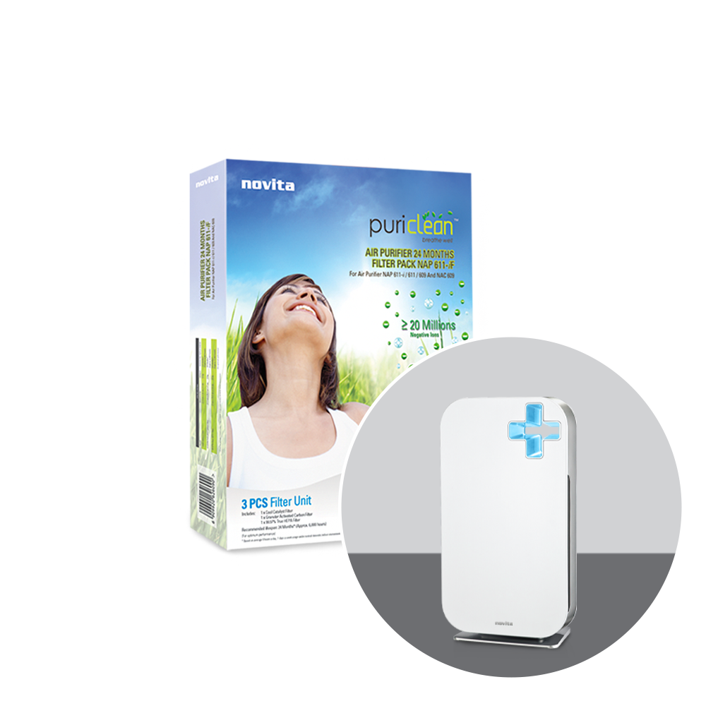 NAP620/611-i/611/609 24-Months Replacement Filter Pack