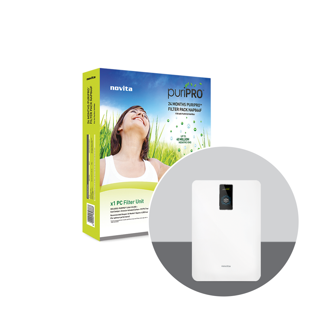 NAP822/NAP866 24-Months Replacement Filter Pack