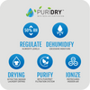 novita PuriDry™ 2-In-1 Dehumidifier ND2000 with HEPA Air Purification