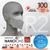 novita SG Nano Copper Ions Surgical Respirator R2 Earband KN95 face mask - 100pcs.