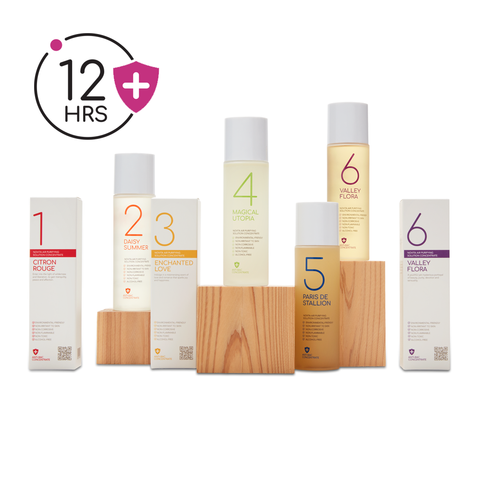 novita Air Purifying Solution Concentrate Scents