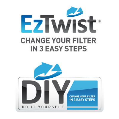 Ez twist change your Clearance Sale (without box) - Countertop Water Purifier NP313 by novita in 3 easy steps.