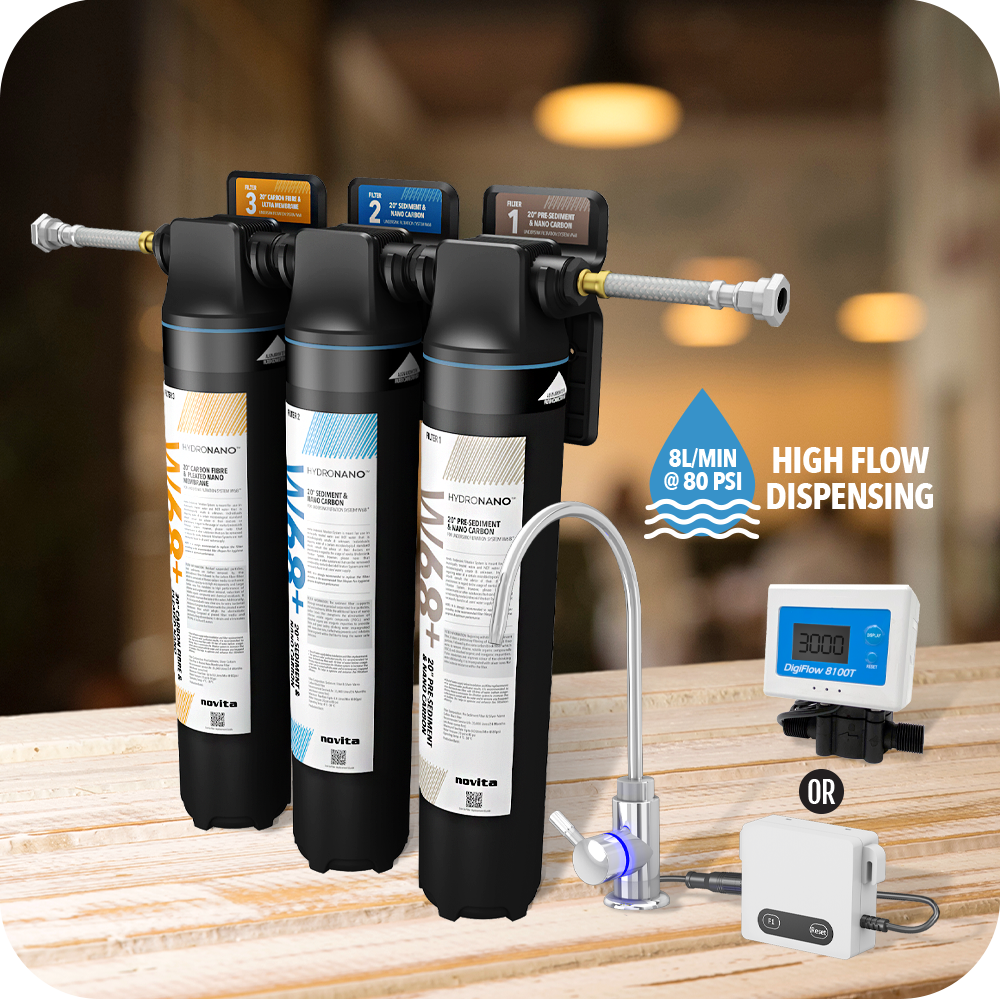 20” Undersink Filtration System W68 Plus – The Commercial • Ultra 20” Undersink Filtration System W68 Plus – The Commercial • Ultra