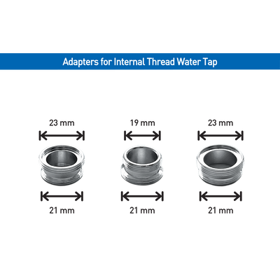 novita Faucet Diverter adapters for internal thread water tap (Made In Korea).