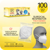 novita Surgical Respirator Earband FFP2 (100pcs in a box) Twin Pack Certification