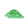 A green leaf with the words save up to 30% of water usage with the novita Bundle Deal: Faucet Water Purifier NP190 & Filter Pack.