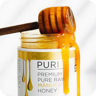 novita SG's PURITI Premium Raw Manuka Honey UMF 10+ | MGO 300.