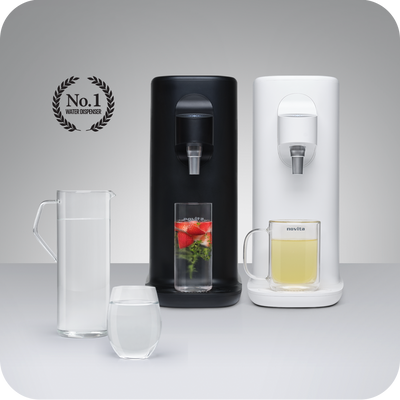 Two Instant Hot/Cold Water Dispenser W1 – The InstantPerfects by novita, next to each other.