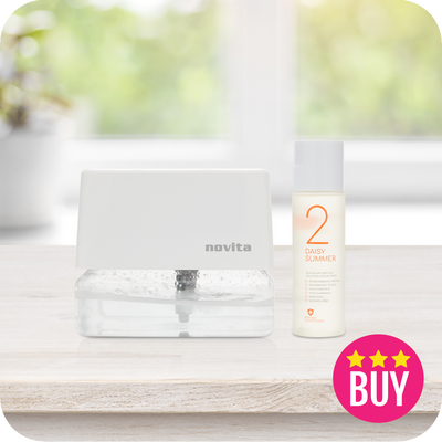 novia Healthway Medical: Air Revitalizer AR3 with 1 bottle of Air Purifying Solution Concentrate