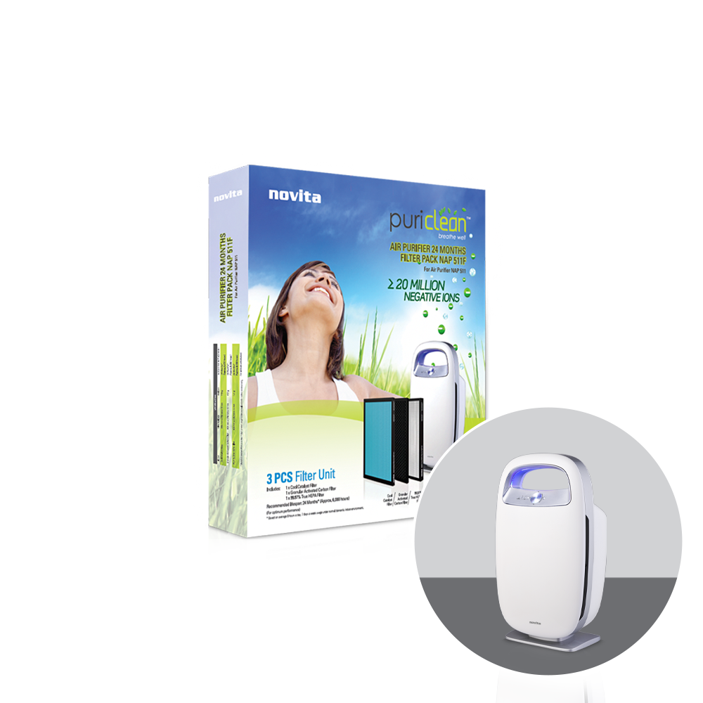NAP511 24 Months Replacement Filter Pack novita SG