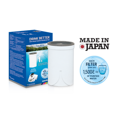 Japanese drink novita Faucet Water Purifier NP180UF/ NP190UF/ NP200UF 1pcs Filter Cartridge.