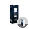 A novita water purifier with a bottle of Standard Advanced Ultra Hollow Membrane Filter NP9002UF next to it.