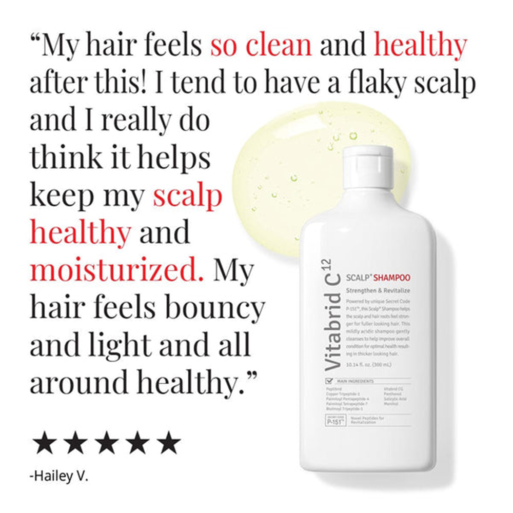 Vitabrid C¹² Scalp<sup>+</sup> Shampoo by Vitabrid hair care review.
