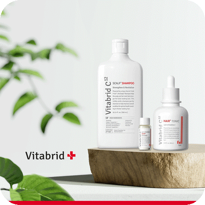 Revive & Reignite Set: Vitabrid C¹² Scalp⁺ Shampoo + Vitabrid C¹² 12H Vitamin C Hair⁺ Set